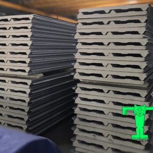Tôn cách nhiệt Hoa Sen 3 lớp tôn nền dày 0.45mm + PU + tôn 0.35mm