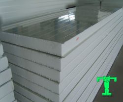 Panel EPS siêu nhẹ 3 lớp tôn nền dày 0.40mm + EPS 75mm + tôn 0.40mm