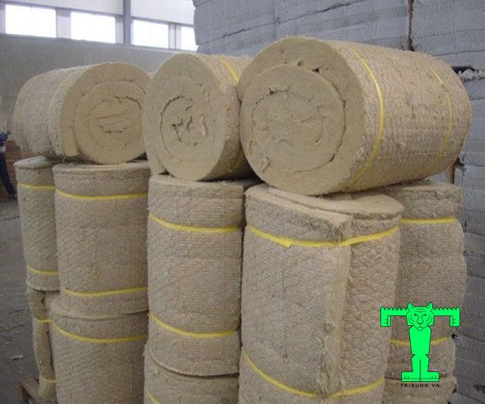 Bông khoáng rockwool giữ nhiệt tốt, chống cháy hoàn hảo, giá thành hợp lý