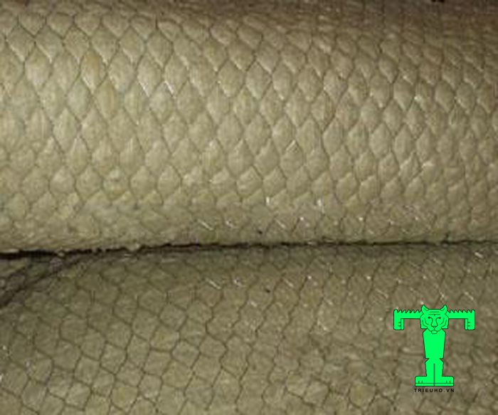 Bông khoáng Rockwool dày 50mm lưới không dẫn nhiệt bắc cầu, mang lại cho không gian lắp đặt không gian dễ chịu Bông khoáng Rockwool dày 50mm lưới không dẫn nhiệt bắc cầu, mang lại cho không gian lắp đặt không gian dễ chịu