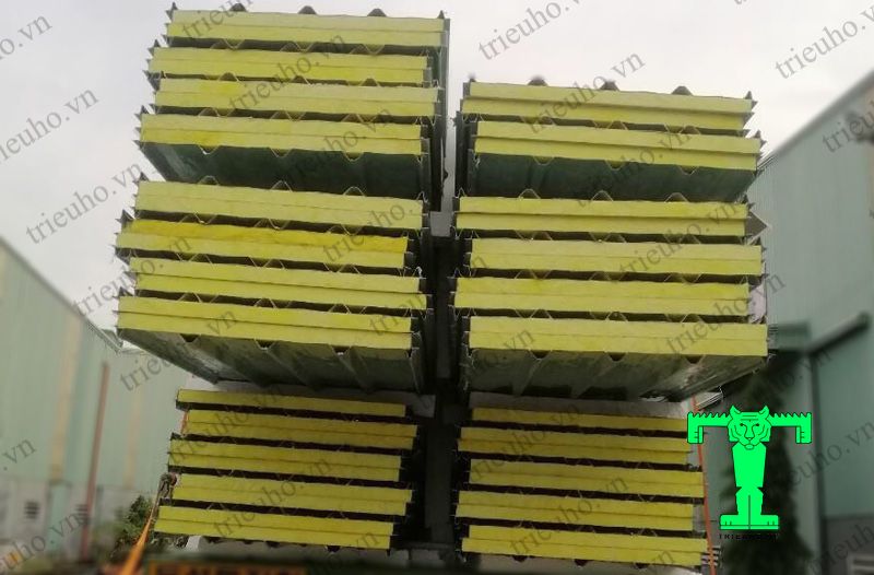 Tôn cách nhiệt chống cháy Glasswool, tôn bông thủy tinh