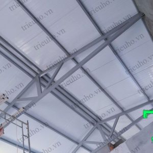 Tôn cách nhiệt chống cháy Glasswool, tôn bông thủy tinh