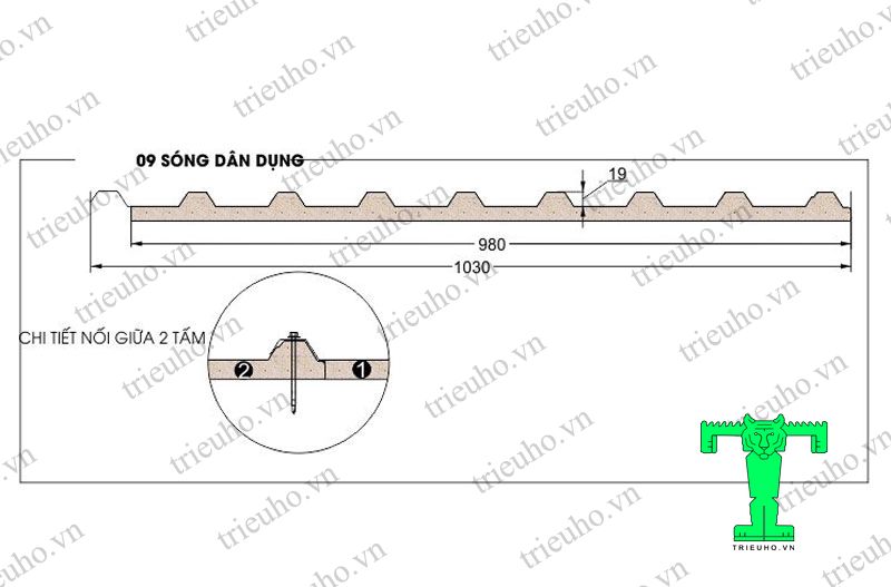 Tôn cách nhiệt chống nóng