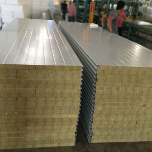 panel rockwool chống cháy 8