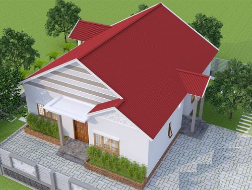 mẫu mái tôn chống nóng đẹp