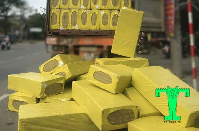 Bông khoáng rockwool giữ nhiệt tốt, chống cháy hoàn hảo
