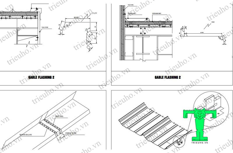 Hướng dẫn thi công tôn Seamlock