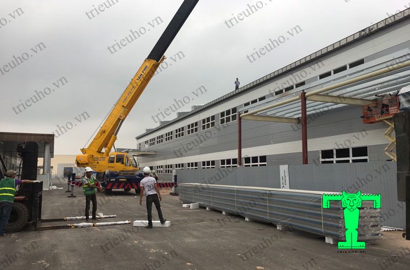 Triệu Hổ cung cấp Panel cách nhiệt cho đơn vị xây dựng tại Khánh Hoà