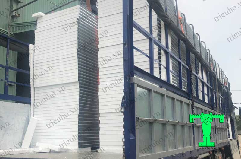 Triệu Hổ cung cấp vách ngăn panel cách nhiệt tại Kiên Giang