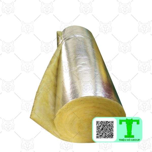 Bông thủy tinh 24kg/m3 có bạc chất lượng, chính hãng