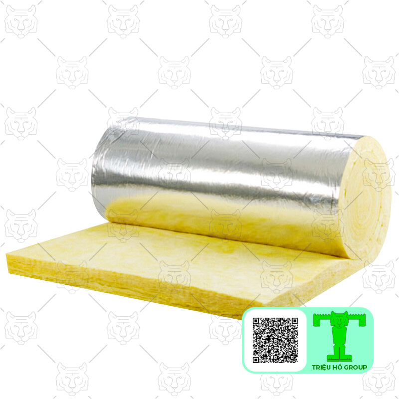 Bông thủy tinh Glasswool 24kg/m3 dày 50mm có bạc từ các khoáng sản tự nhiên nên có nhiều ưu điểm cực nổi bật