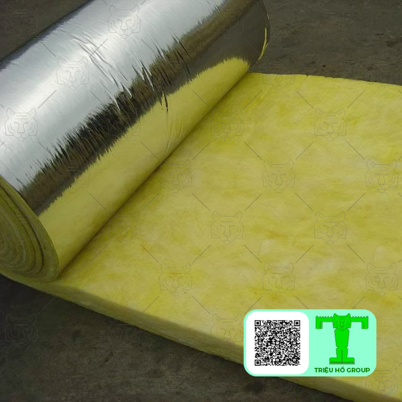 Bông thủy tinh Glasswool 32kg/m3 dày 25mm có bạc từ các khoáng sản tự nhiên nên có nhiều ưu điểm cực nổi bật