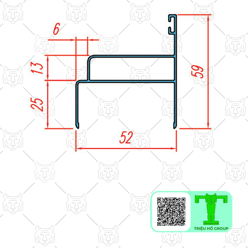 Thanh nhôm đố cửa panel là một phụ kiện quan trọng trong thi công cửa panel