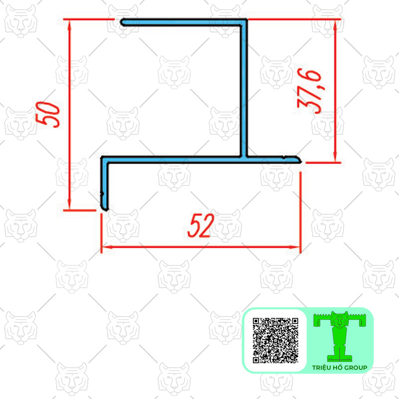 Thanh nhôm U47x51x1 có đặc tính dẻo, dai và bền vững do lớp ôxít bảo vệ