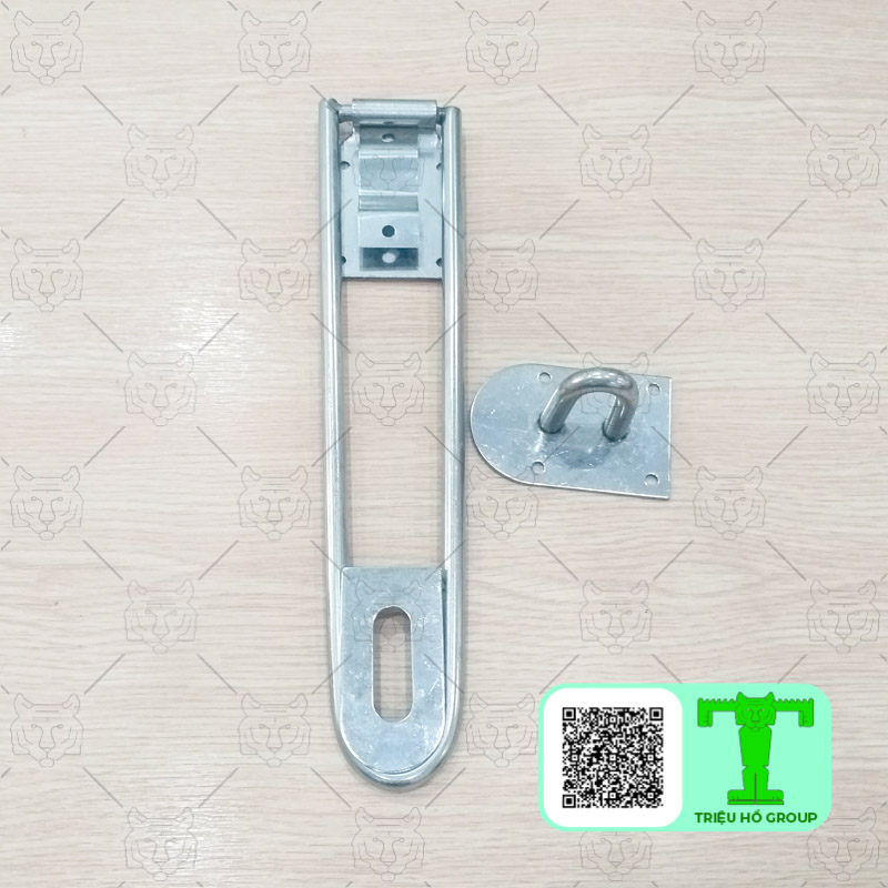 Tay khóa Inox cửa 2 cánh để cho 2 cánh cửa trượt panel dễ dàng khóa được với nhau