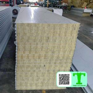 Tấm Panel Rockwool dày 75mm có độ bền và tuổi thọ được đảm bảo lên tới 50 năm