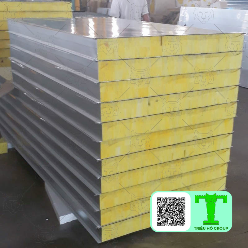 Tấm Panel chống cháy Glasswool dễ dàng thi công, lắp đặt nhanh, tiết kiệm chi phí