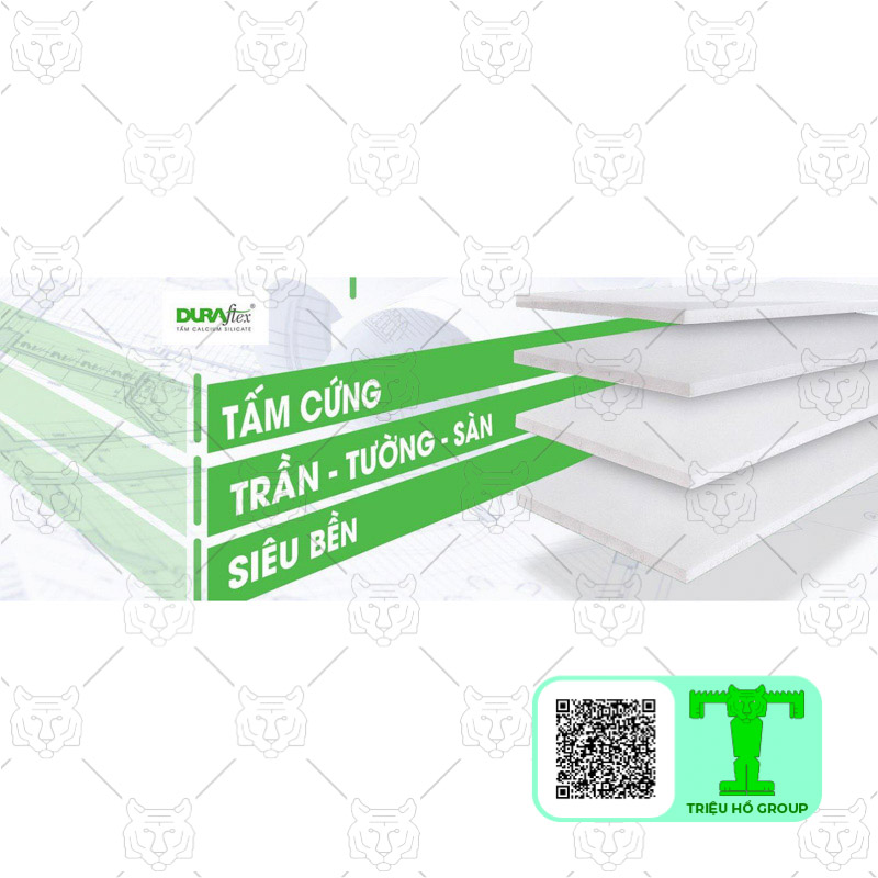 Tấm xi măng Duraflex dày 12mm là một trong những loại tấm sàn mới, có nhiều đặc điểm nổi bật 