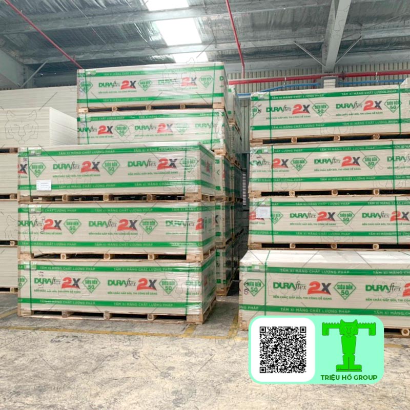 Tấm cemboard duraflex dày 20mm đạt tiêu chuẩn chất lượng Hoa Kỳ và chứng nhận xanh Green Label Singapore