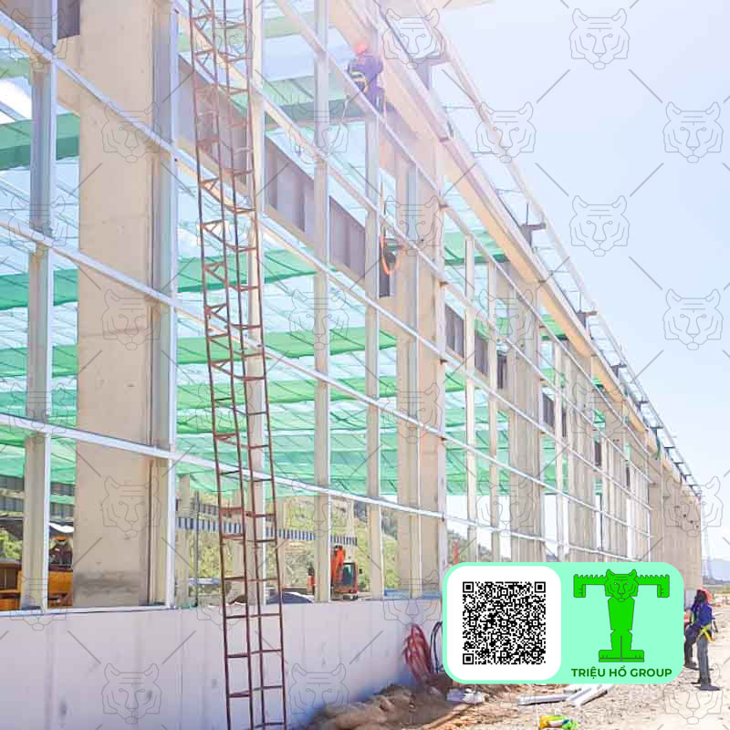 Công trình sử dụng tấm panel cách nhiệt vách ngoài tại Đà Nẵng