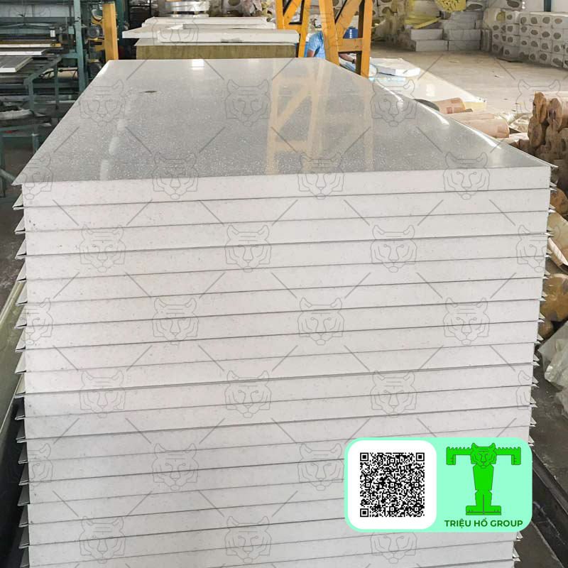 Tấm Panel tường lõi xốp eps