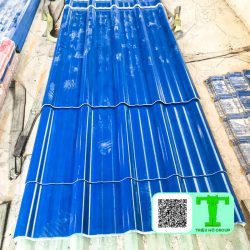 Tôn 6 sóng vuông nhựa PVC chính hãng chất lượng